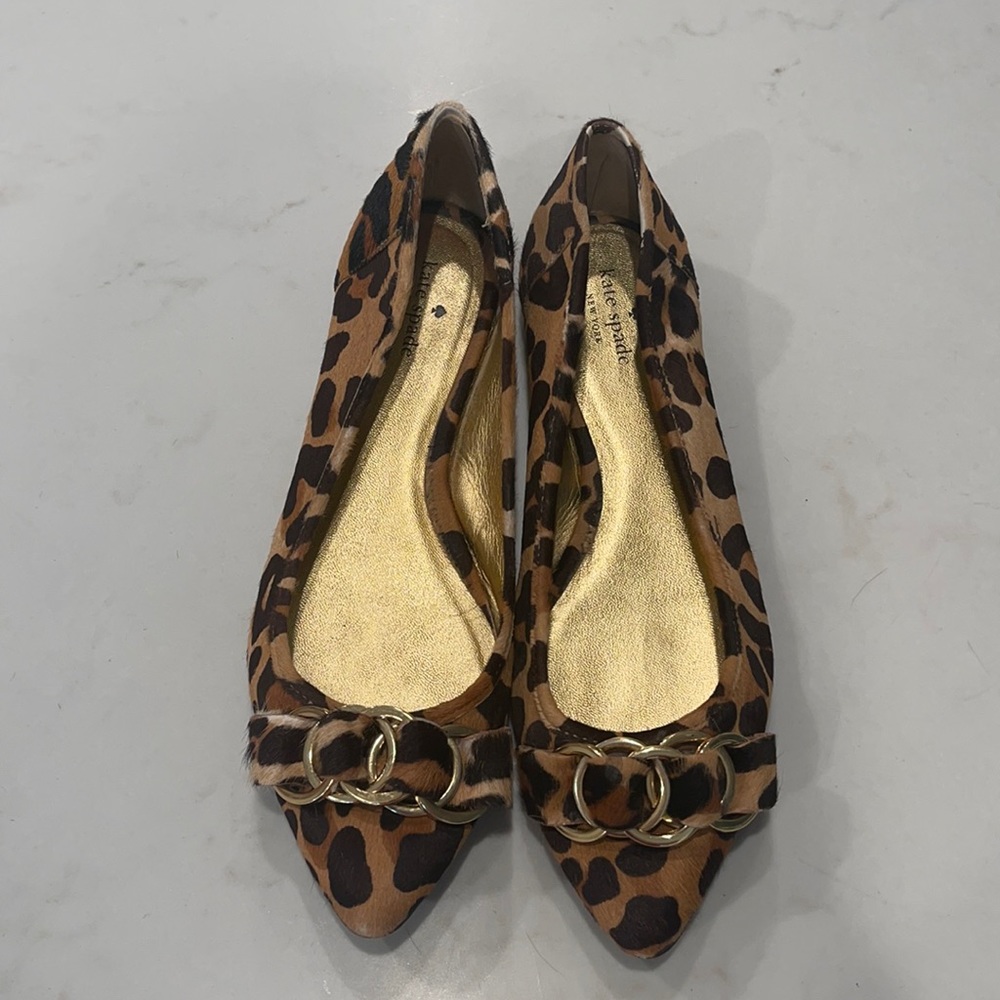 Leapard Print Kate Spade flats